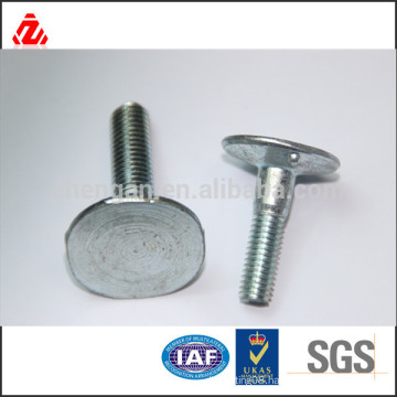 M8 flat round head welded/welding bolt